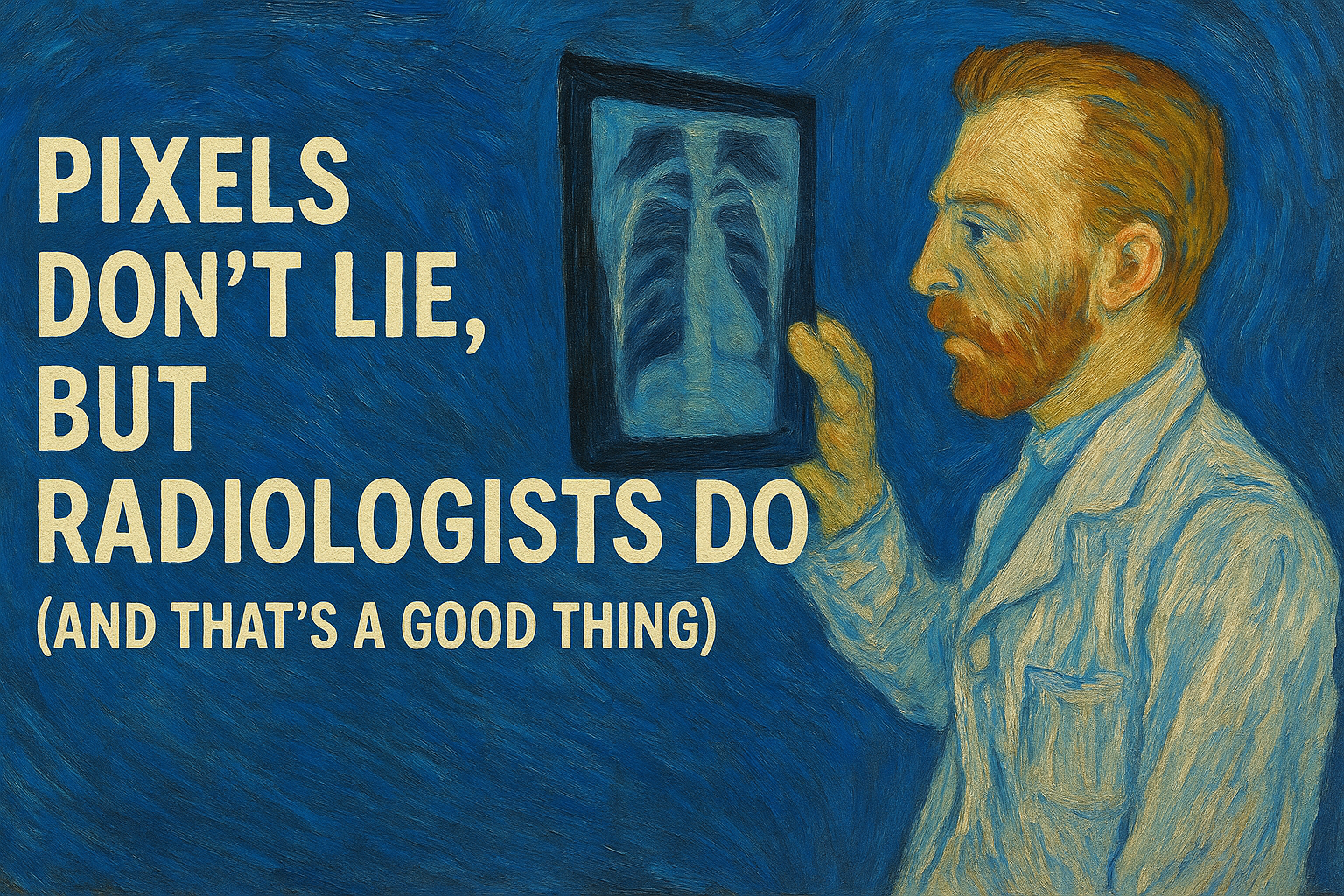 Pixels Don’t Lie, But Radiologists Do (And That’s a Good Thing)